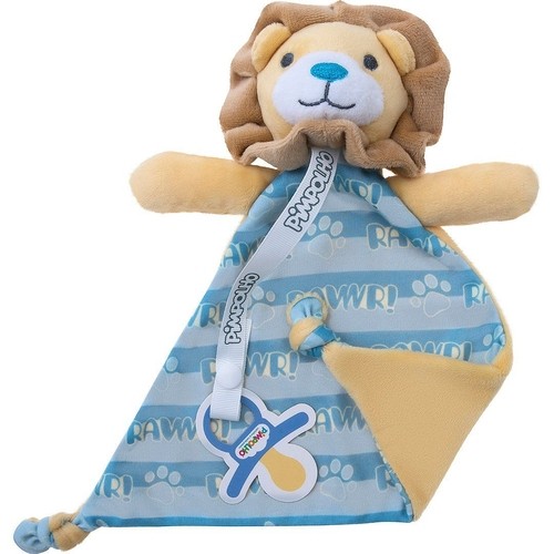 Naninha Para Bebe Bichinhos Com Porta Chupeta (Azul) : :  Brinquedos e Jogos